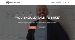 Desktop Screenshot of mikeauton.com